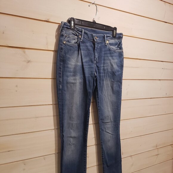 True Religion - Cora Mid Rise Straight - Picture 1 of 7
